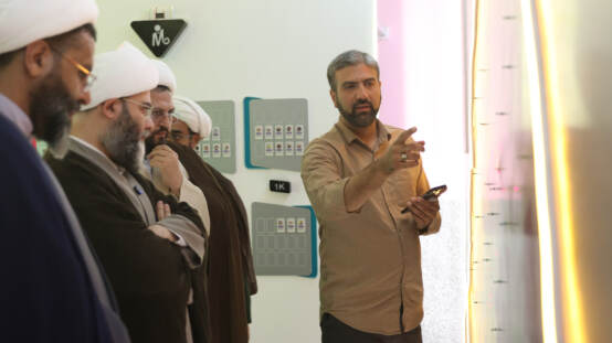 بازدید حجت الاسلام قمی از مرکز رسانه ماهور